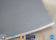 Thermal Insulation 260℃ E - Type Glass 20.8oz Silicone Coated Fiberglass Fabric