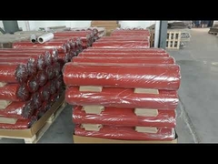 両面耐火シリコンゴムコーティンググラスファイバークロス