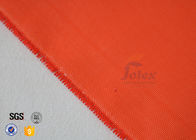 Orange Acrylic Coated Fibreglass Fabric 8.3oz 39 Inches Heat Resistant
